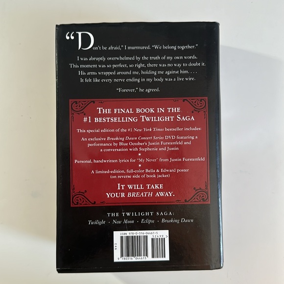 Twilight Breaking Dawn (Special Edition) Book - Picture 5 of 5